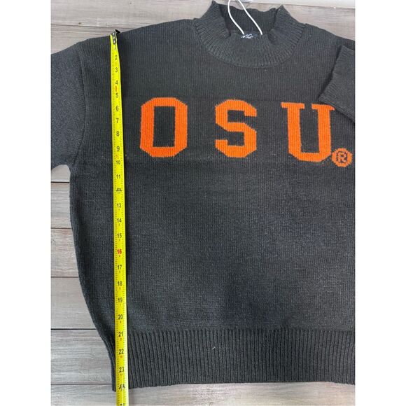 NWT Ohio State Buckeyes College Bold Black Officially Licensed Knit Thicker Swea - Picture 10 of 11